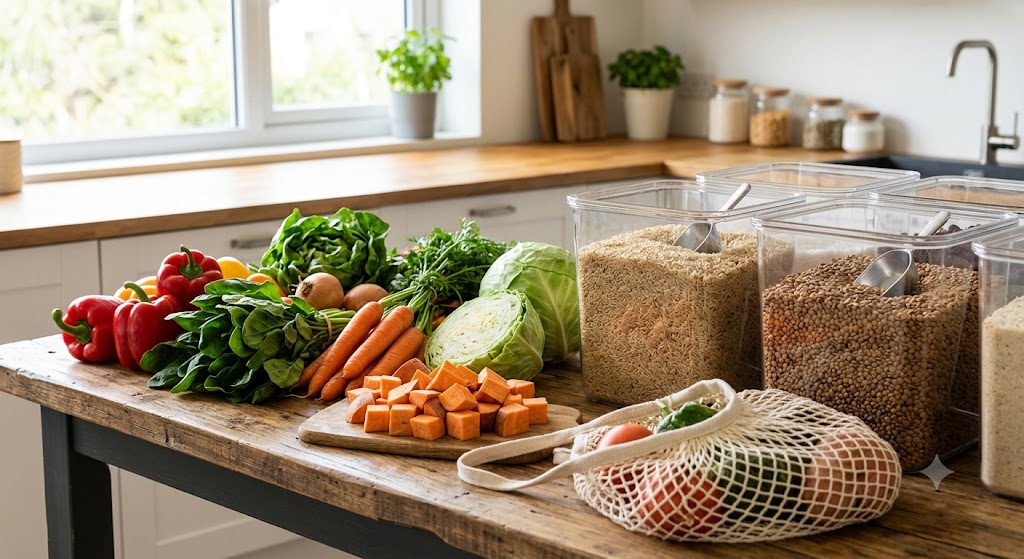 Affordable grocery shopping items for weekly meal prep